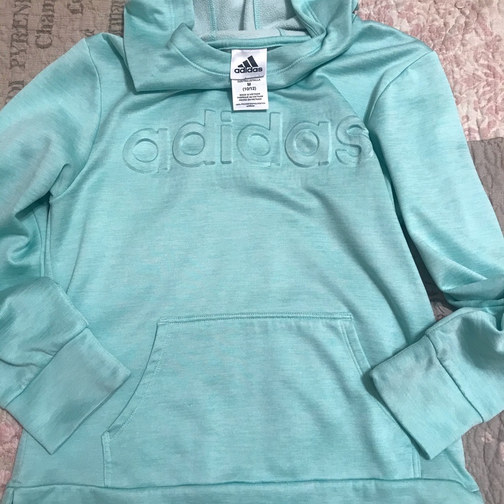 Adidas girls medium 10/12 hoodie